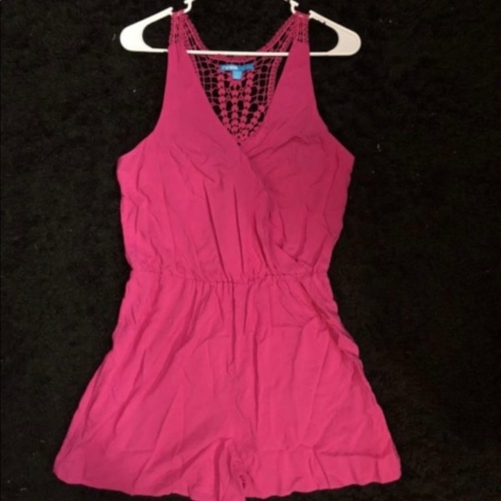 Pink romper